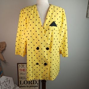 Vintage Whirlaway Plus Size 80's Blazer